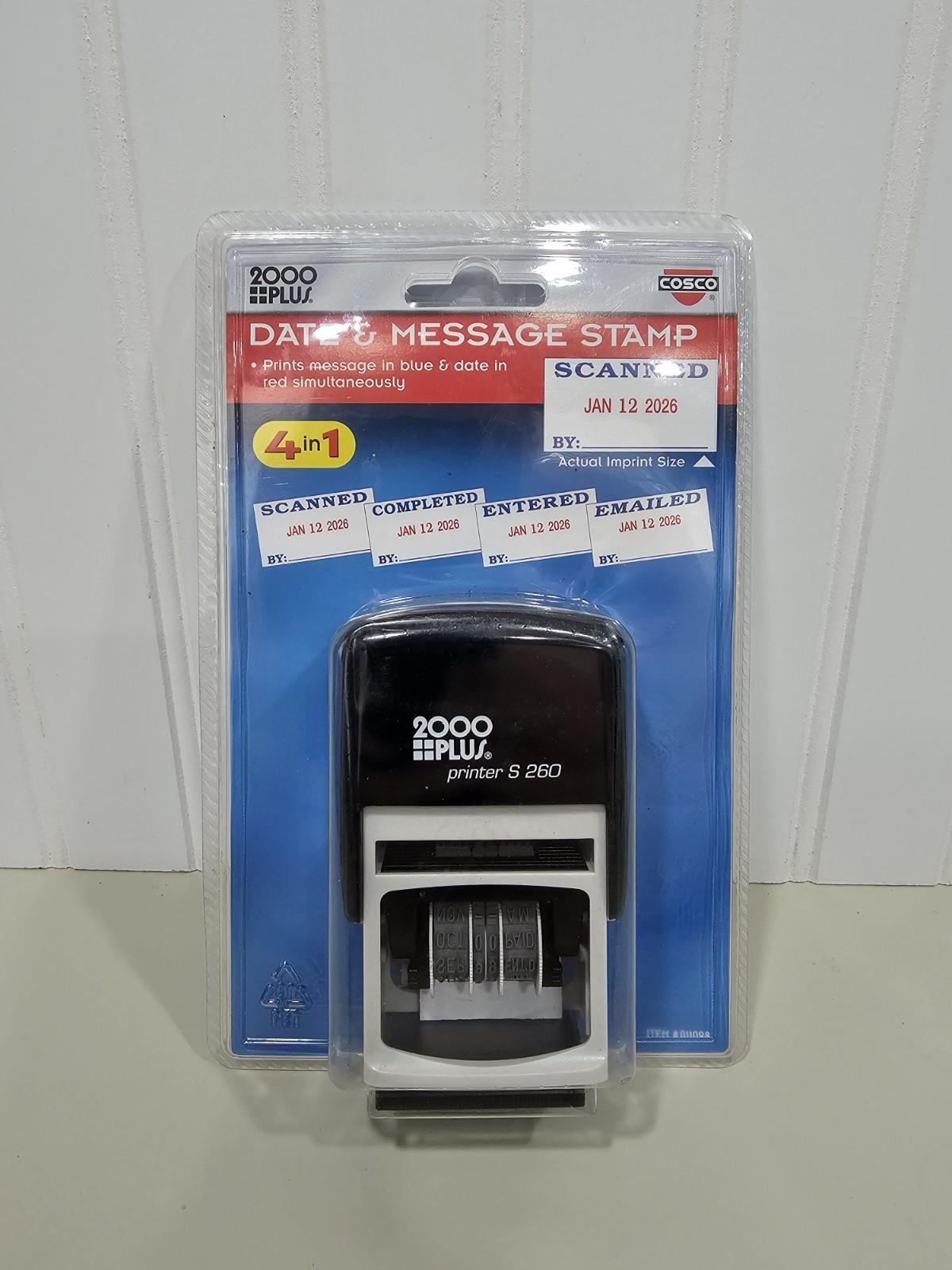COSCO 2000 PLUS S 360 Blue & Red Ink - Brand New