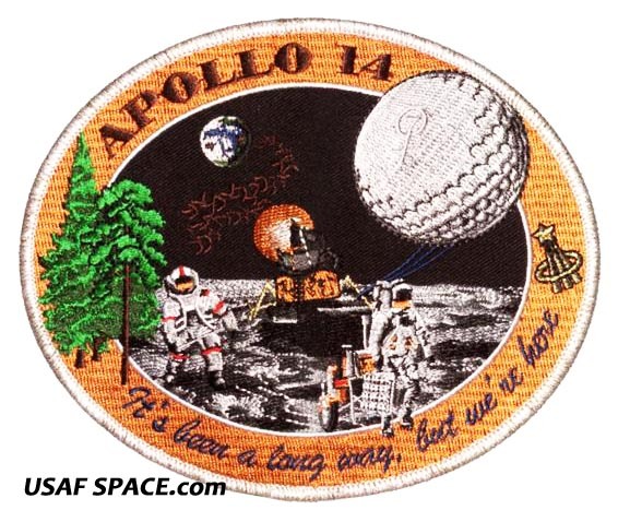 Apollo 14 Spirit Commemorative 6" Tim Gagnon ORIGINAL AB Emblem NASA SPACE PATCH