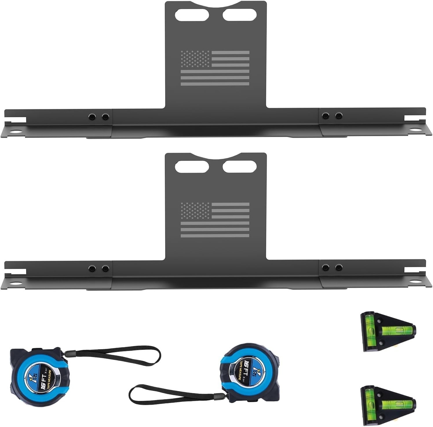 Surfcabin Wheel Alignment Tool Heavy Duty Toe Alignment Plates No Caliper Rem...