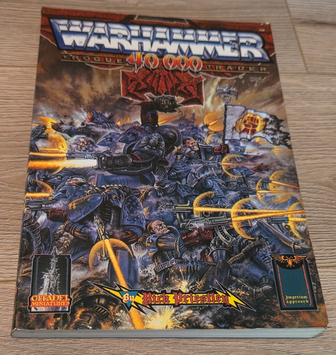 Warhammer 40k 40,000 Rogue Trader Rulebook 1987 Second inprint  softback
