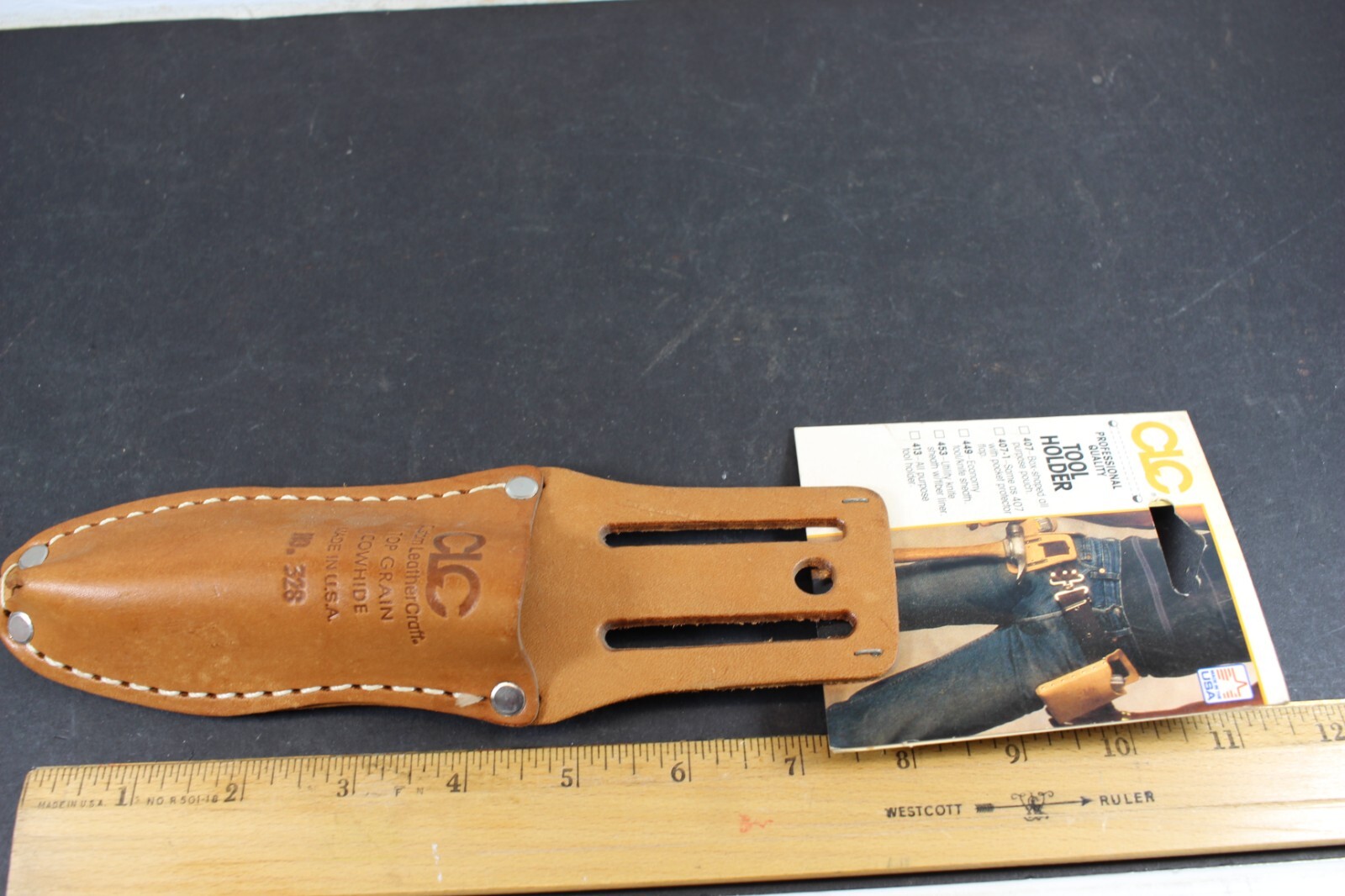 CLC No.328 Leather Tool Holder NOS Made in USA