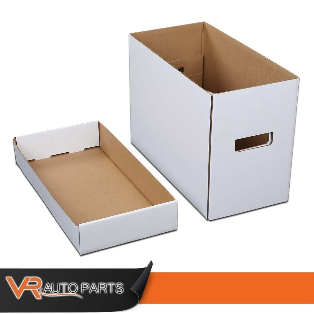 3PCS Short Comic Book Storage Boxes Holds 150 175 Stackable Archival Cardboard