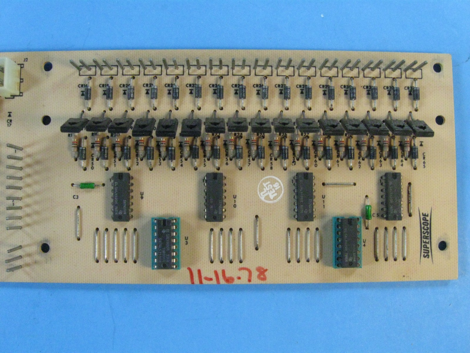 Pianocorder Driver Board For Marantz Player Pianos Base Or Treble Driver Board