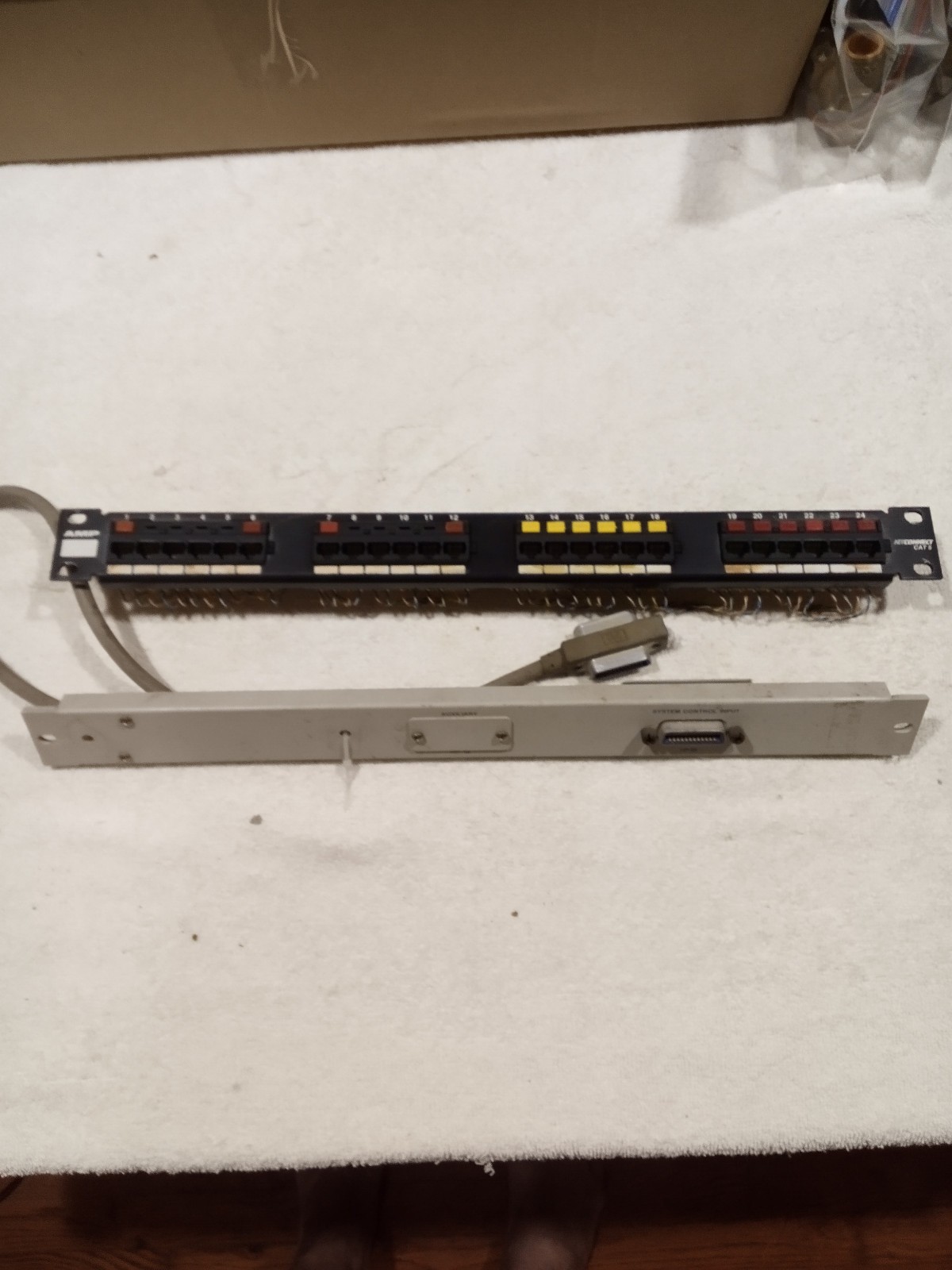 HPIB-488 & CAT-5 19" patch panels