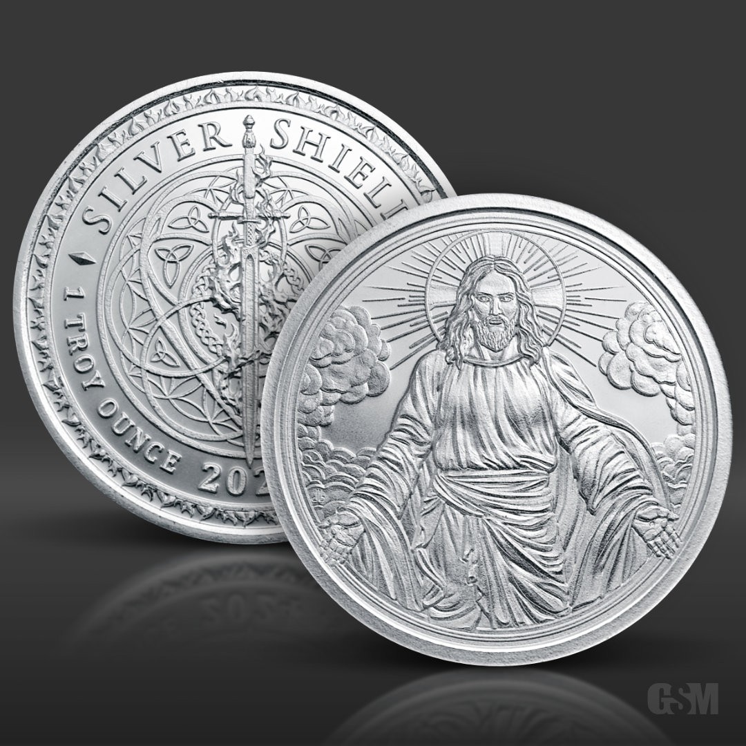 1 oz Christ is Coming BU Silver Round 2026 .999 fine Silver Bullion 1 Troy Ounce