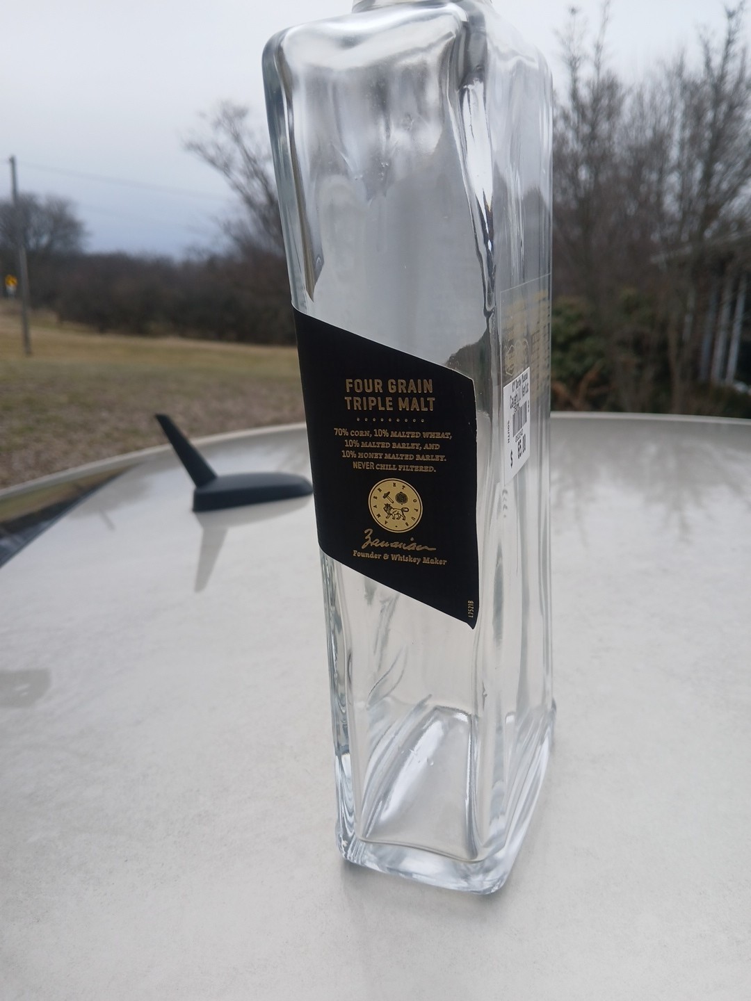 Rabbit Hole - Cavehill Kentucky Bourbon - Empty 750 mL Bottle w/ Cork