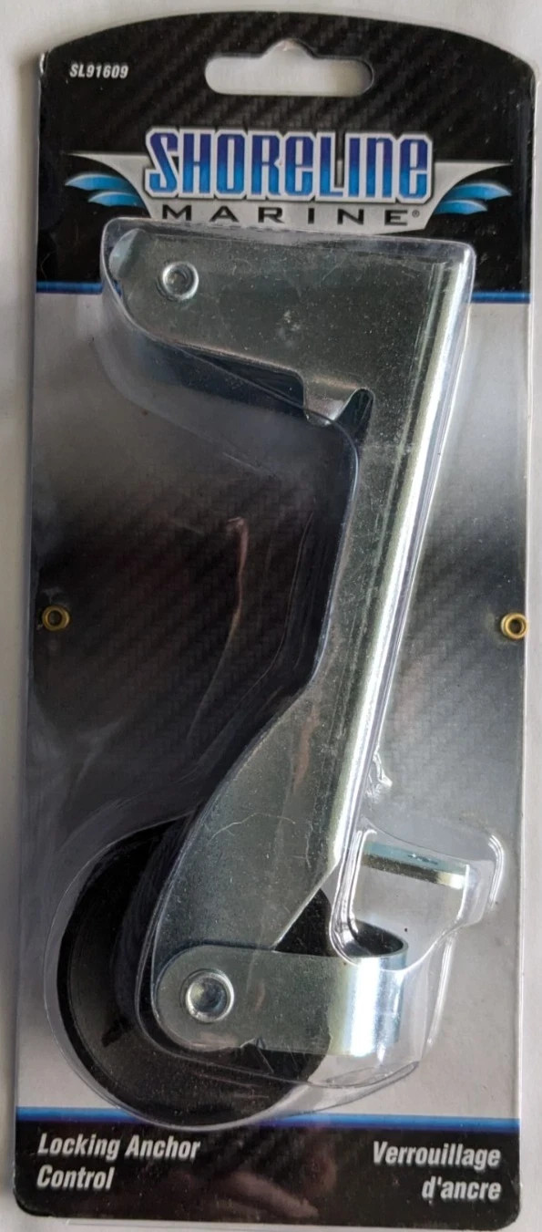 SHORELINE MARINE Locking Anchor Control - Zinc Plated Steel