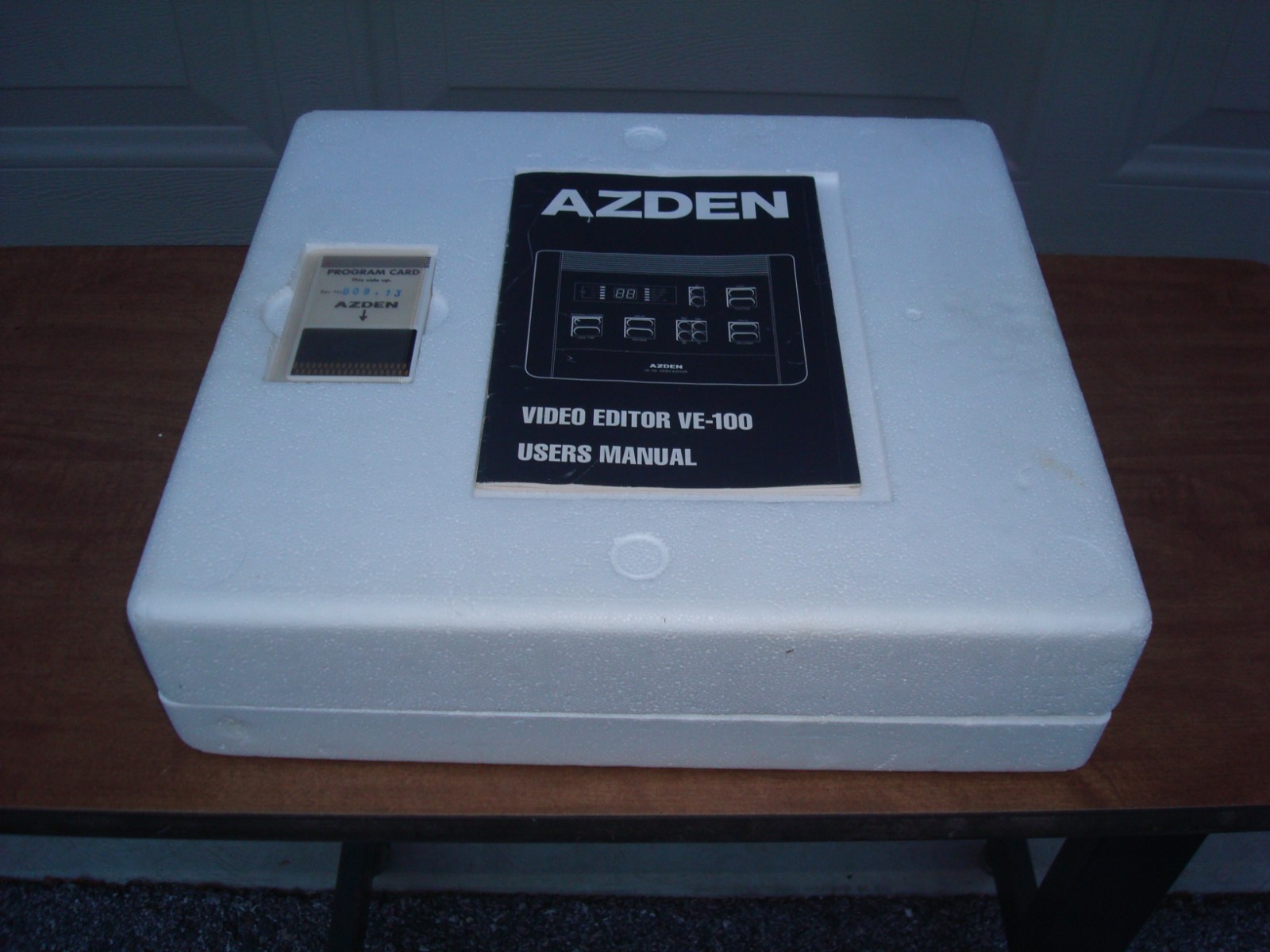 Azden Video Editor VE-100 - Original Box with Cords - Nice Cond.