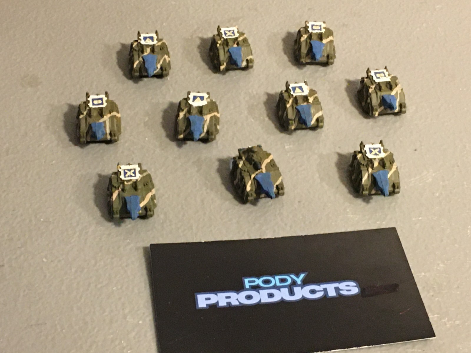 A39684 WARHAMMER EPIC 40K SPACE MARINES CUSTOM RHINO 10 PK CHAOS GW