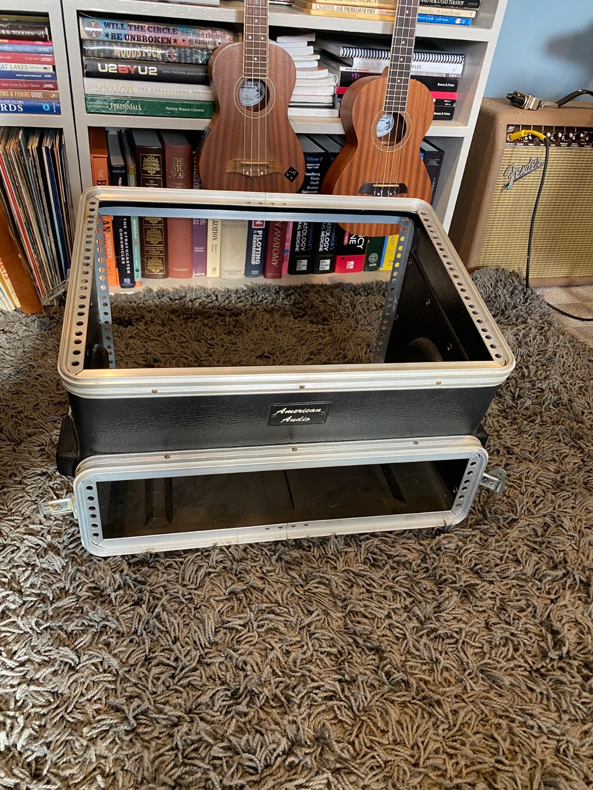 american audio rack mount DJ mixer case