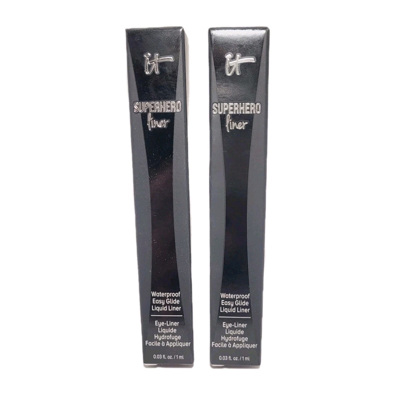2 it Cosmetics SUPERHERO Easy Glide Liquid-Gel Liner (SUPER BLACK)