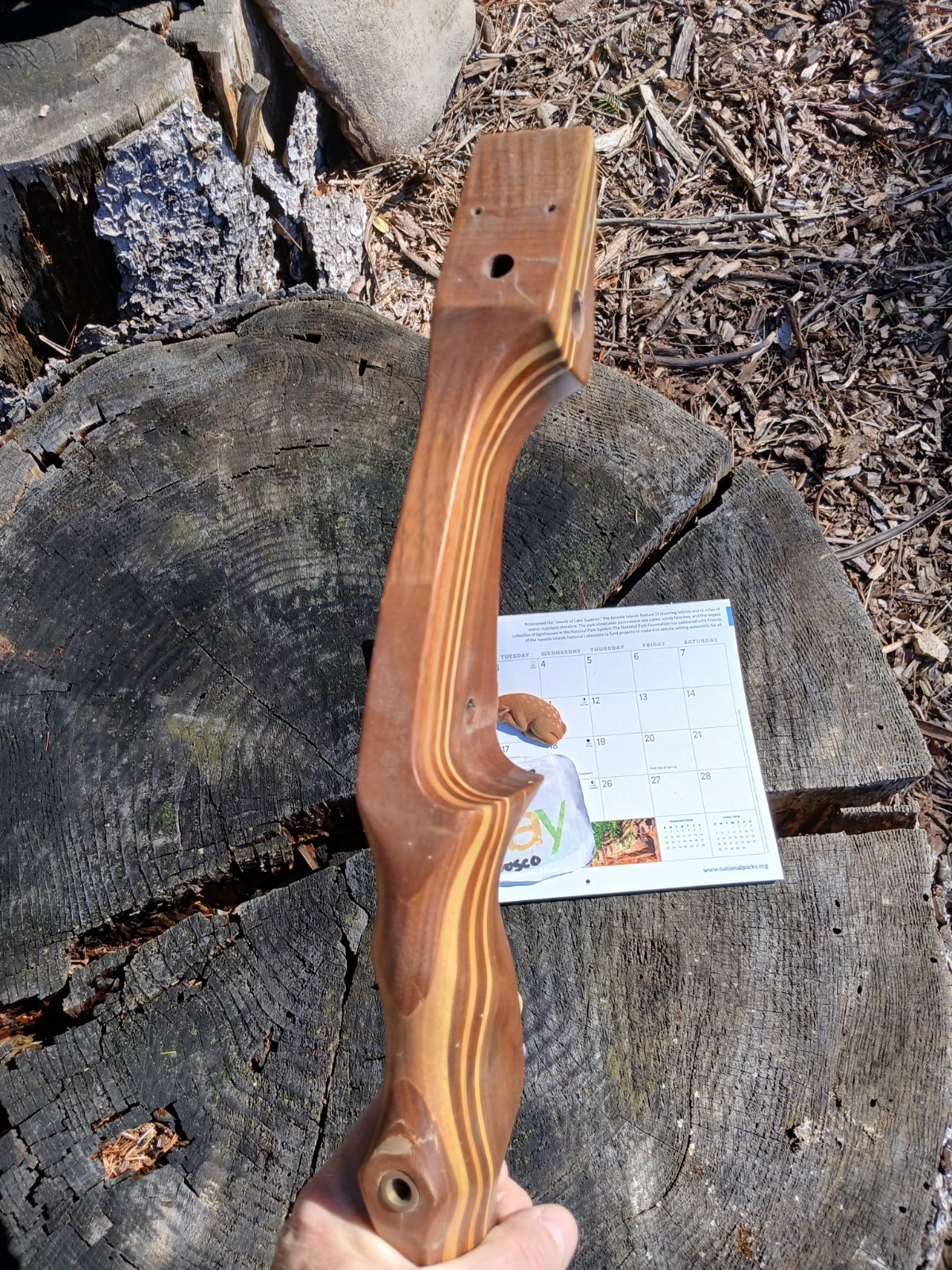 DIY wood warf Archery recurve riser (only)