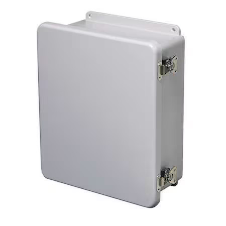 Wiegmann Hw-J181608chtl Twist Latch Electrical Enclosures, 17.69 In H, 8.45 In