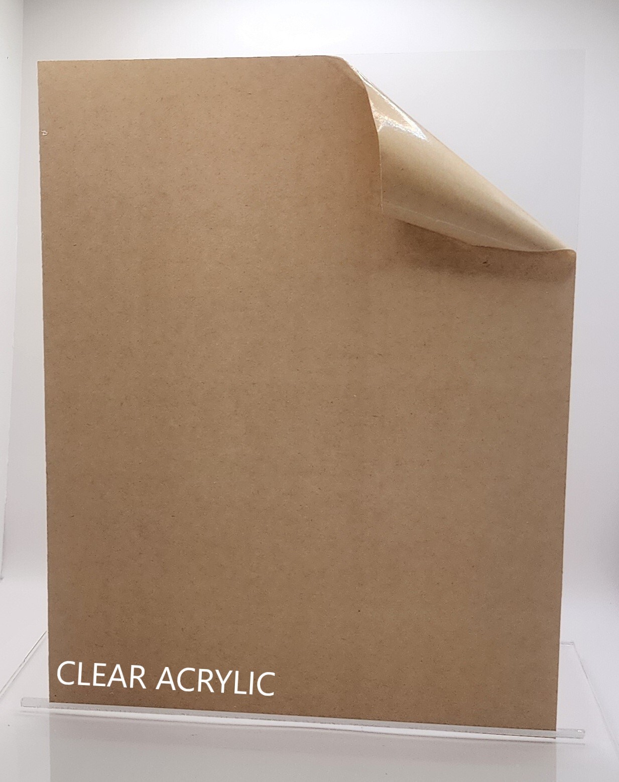 Acrylic Plexiglass Plastic Sheet - 1/4" Thick (6mm) - Clear - Pick Your Size