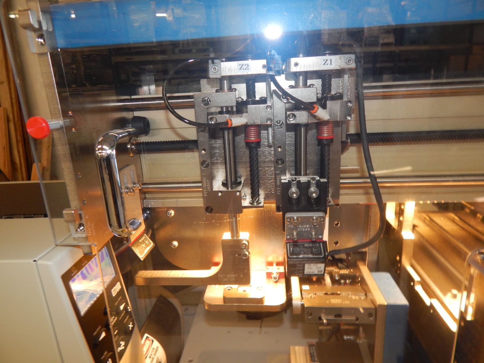 EXATRON MODEL 902 PIC AND PLACE / LASER ENGRAVER (#3717)