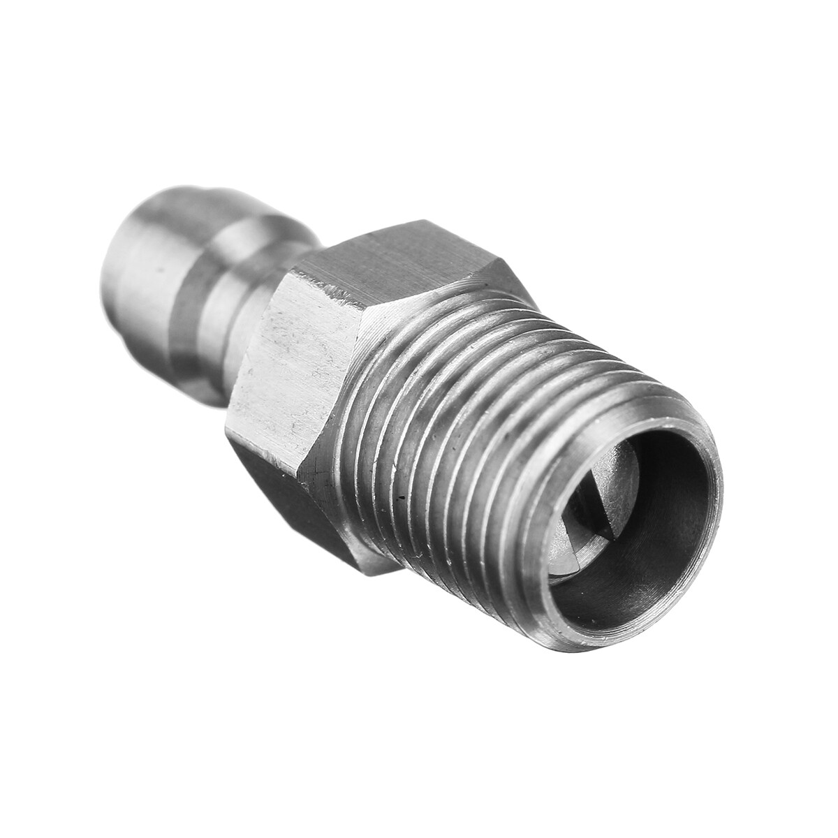 2Pcs Stainless Steel Paintball One Way Valve CO2 Foster HPA/N2 Fill Nipple 1/8''