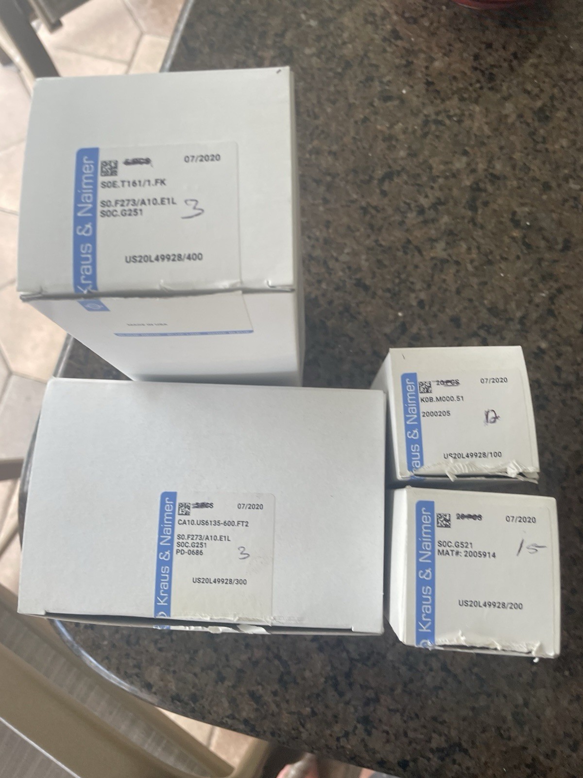 (LOT) Kraus & Naimer CA10 Rotary Cam Switches and Parts