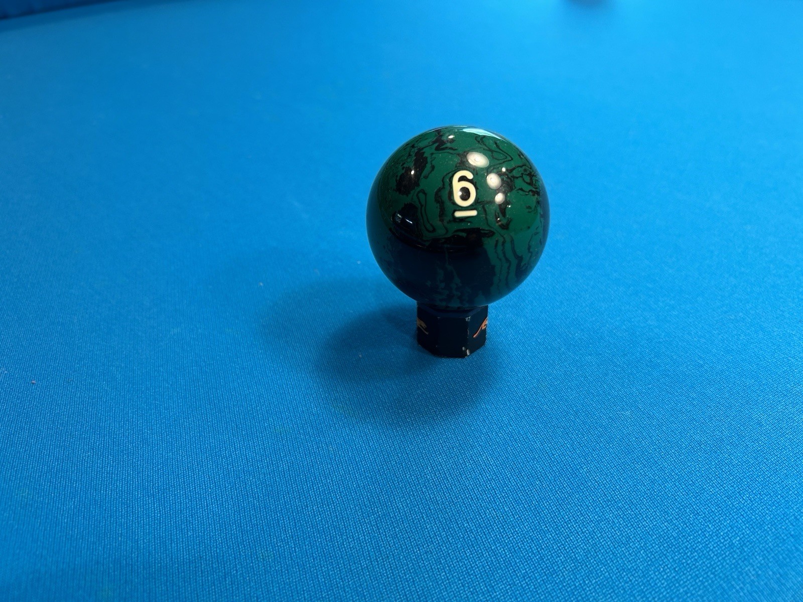 Marble Pool Ball Unknown Brand But UNIQUE! Six/6 Ball