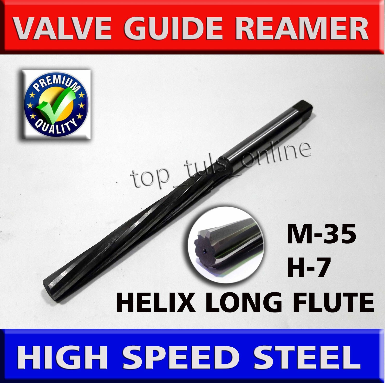 10x VALVE GUIDE HSS REAMER KIT 310-311-312-313-314-315-316-317-318-319 BOXED