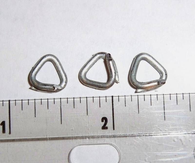 Hog Rings 20,000pcs 9/16" Galvanized *Sharp Point* Rings for Stanley Ringer Gun