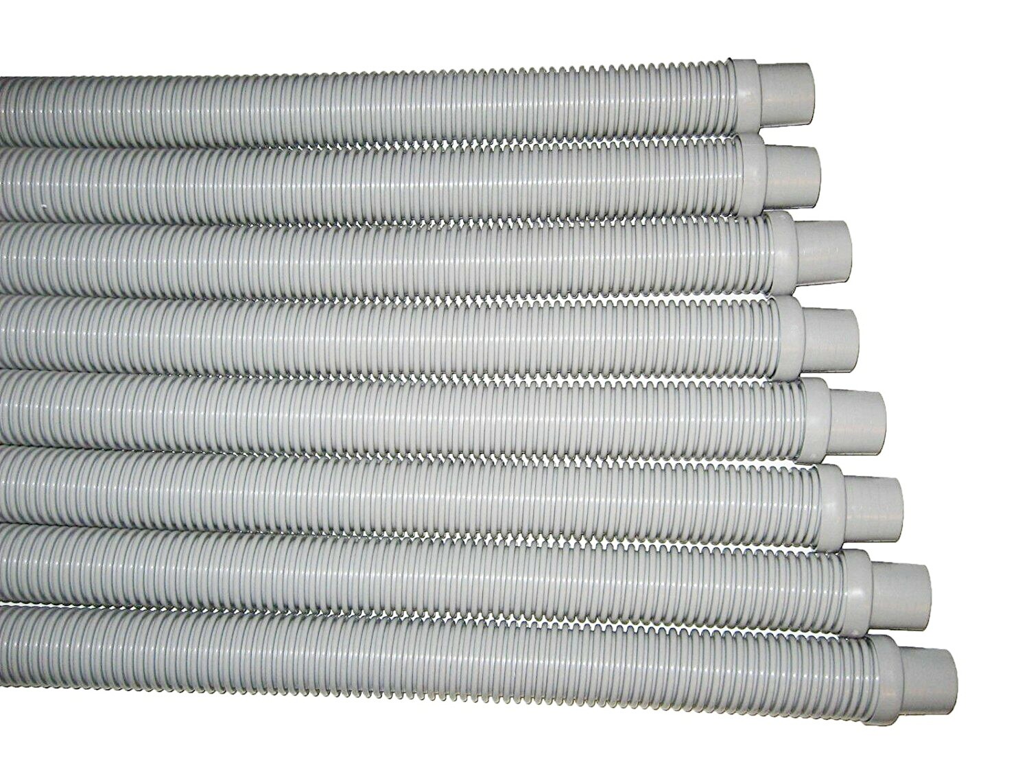 8 Hayward Navigator Pool Cleaner Replacement Pool Cleaner Hoses 4' 32 ft LT Gray