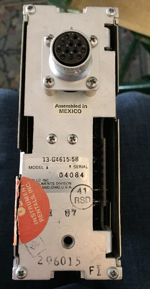 GOULD UNIVERSAL PLUG-IN MODULE MODEL 13-G4615-58