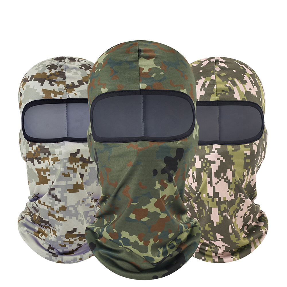 Balaclava Tactical Full Face Mask Motorcycle Hunting Sun UV Protection Hat