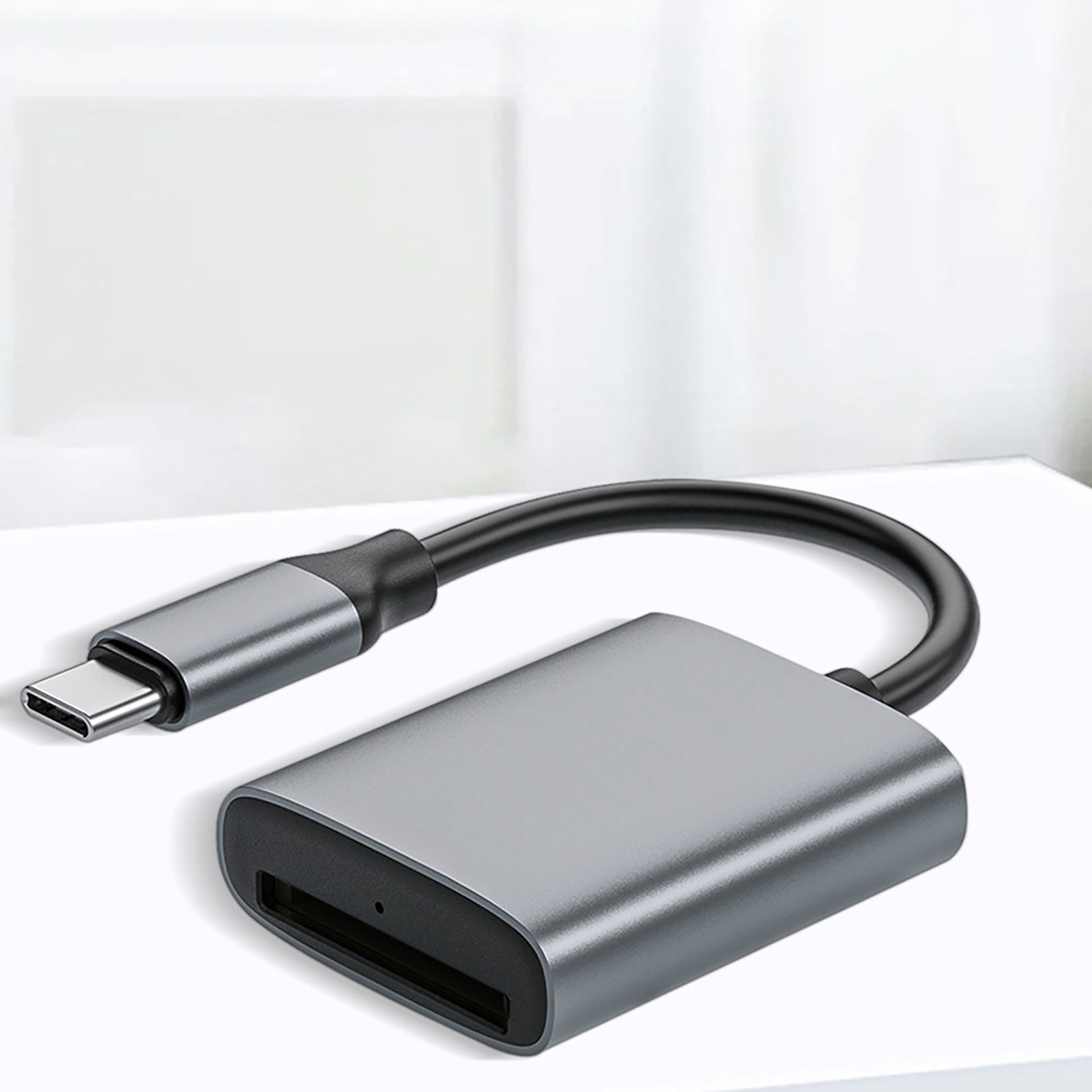 1Pack UHS-II SD Cards Reader Type C USB 3.1 High Speed 4.0 SD Card Reader Adpter
