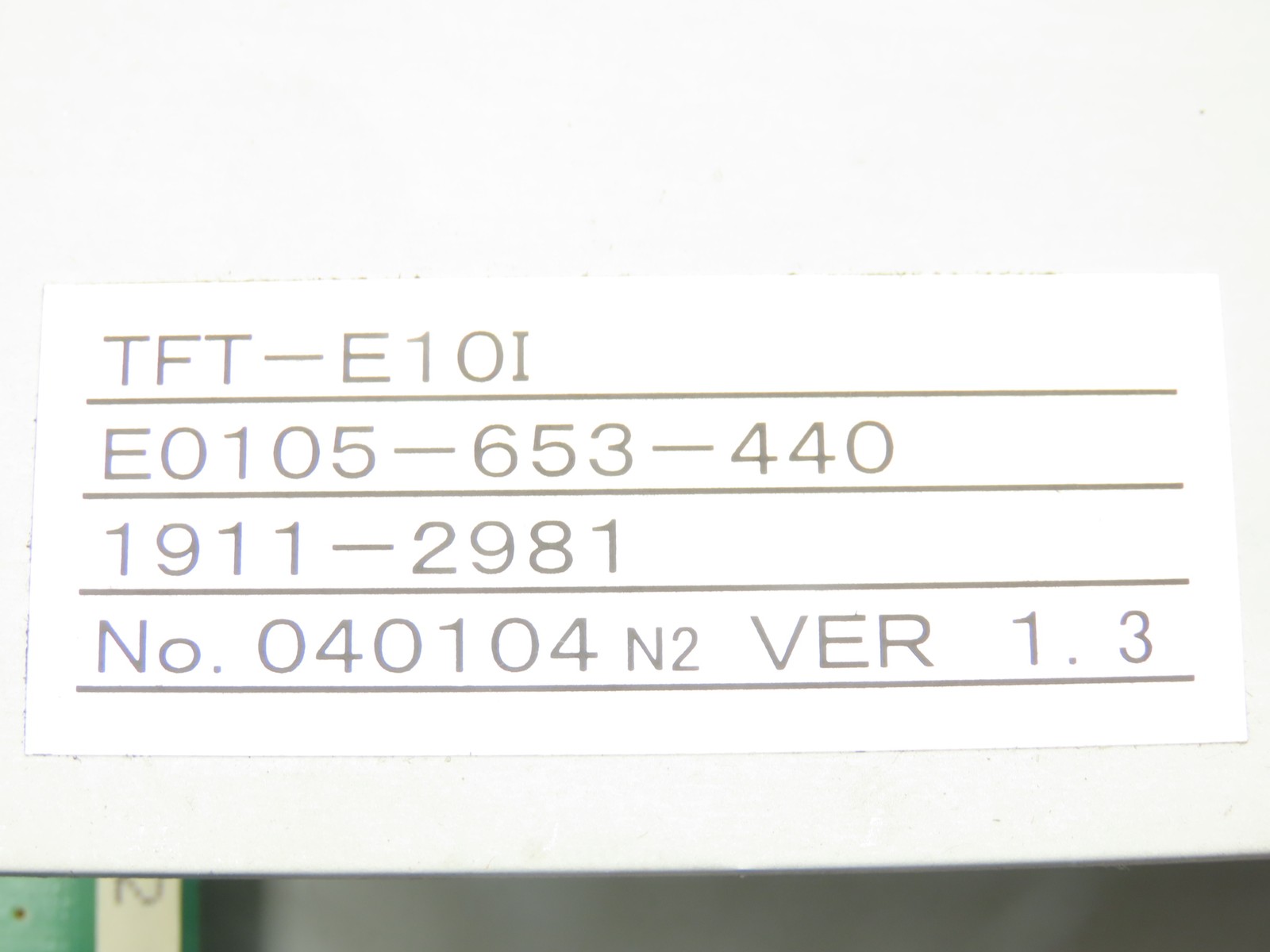 Okuma E0105-653-440 OSP-E100M HMI Touchscreen Operator Control Panel