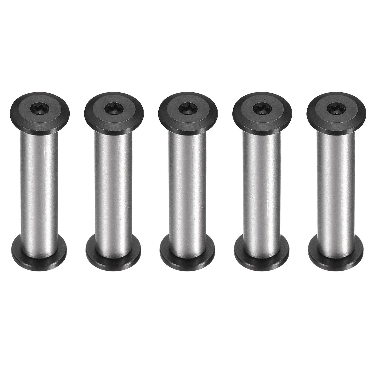 5pcs Knife Handle Screws 6x25mm Torx Sink Head Metal Pocket Knife Pivot Pin