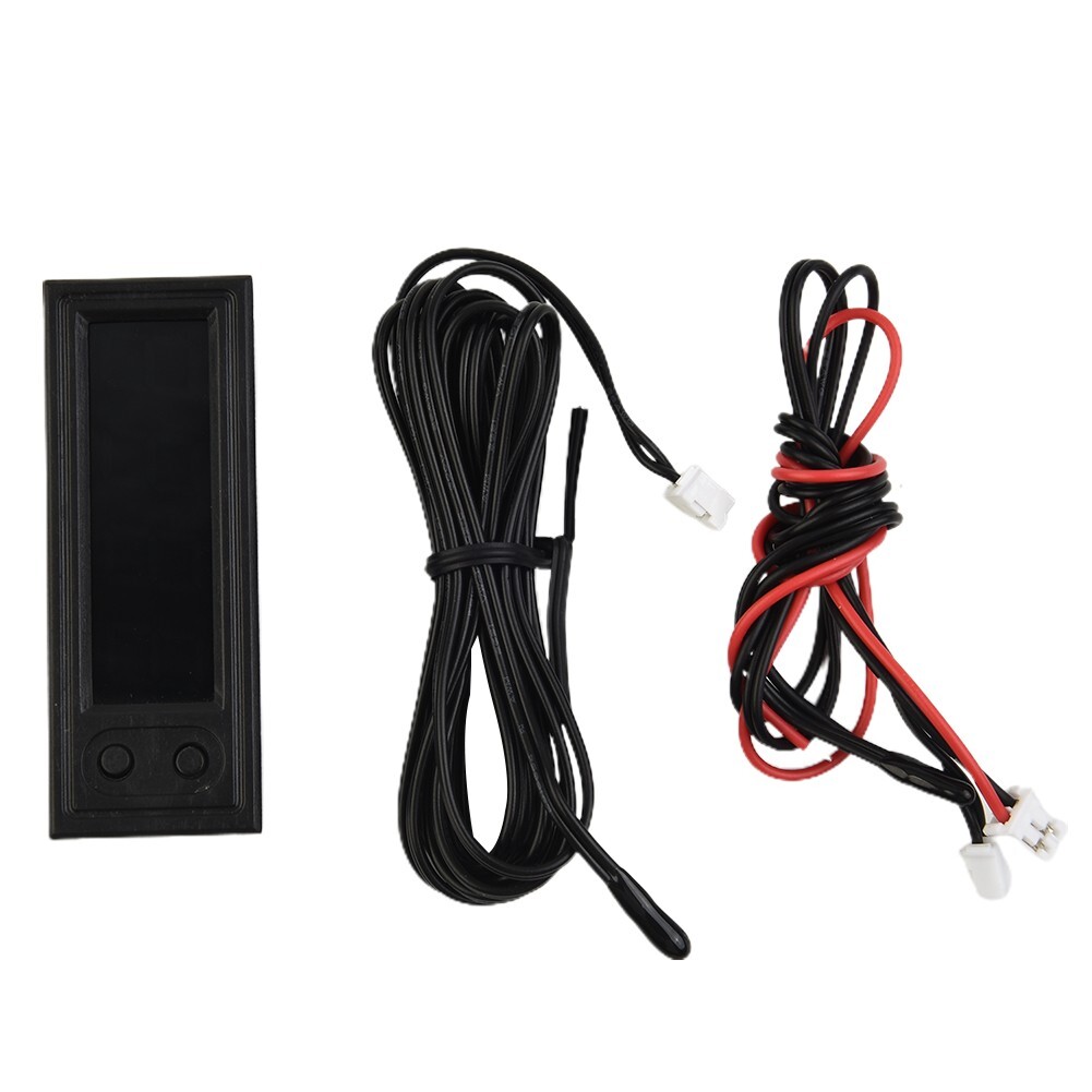 3-in1 Car Digital Clock With Temperature Thermometer And Voltage Meter Voltmeter