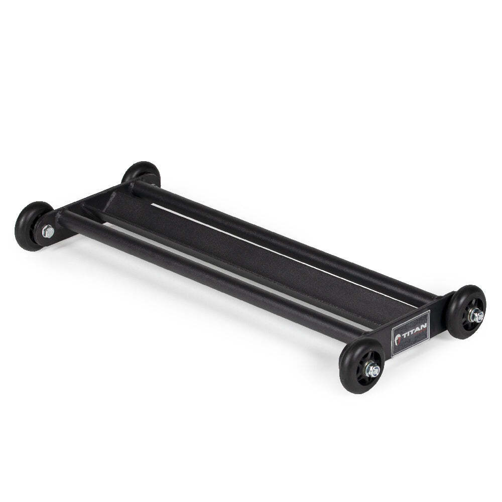 Titan Fitness Glute Hamstring Ab Glider, Leg and Ab Roller for Home Gym Fitness
