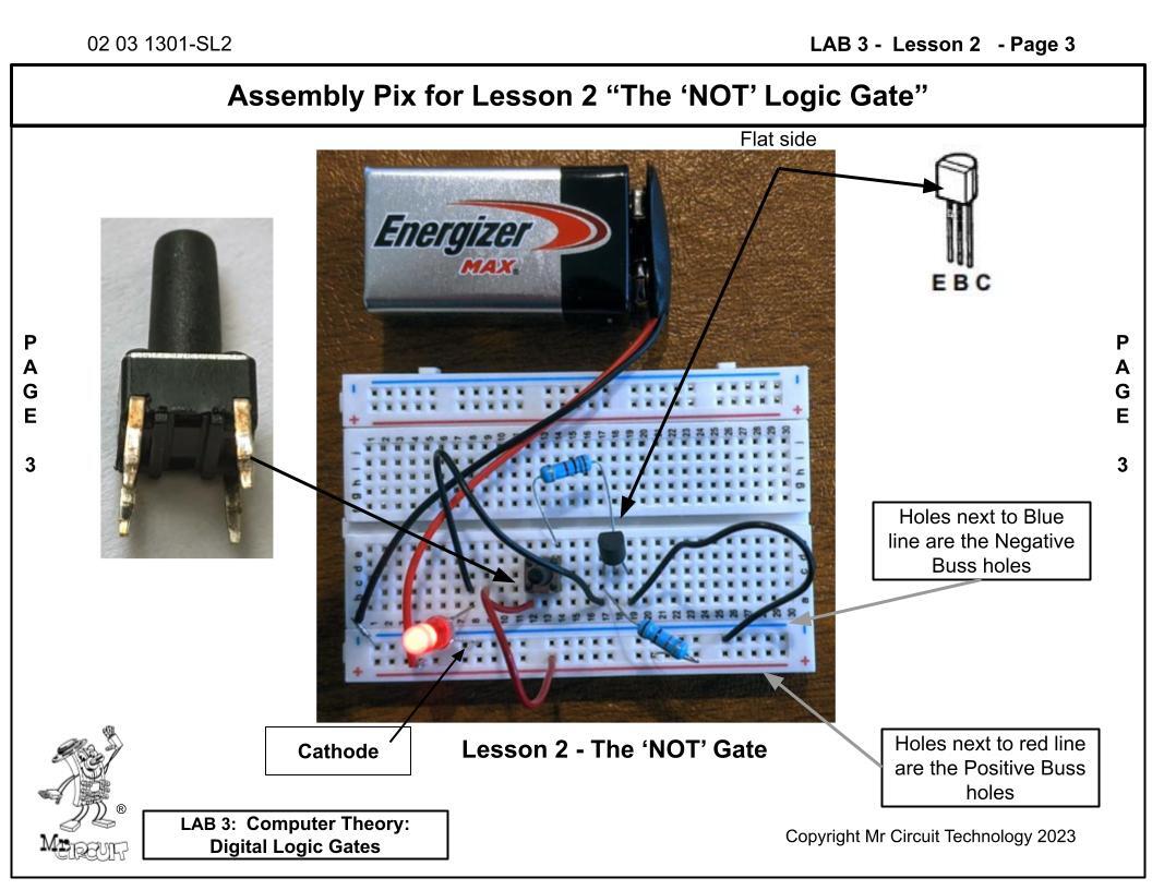 Mr Circuit Lab 3 Learn How Computers Work on the inside - build Logic Gates