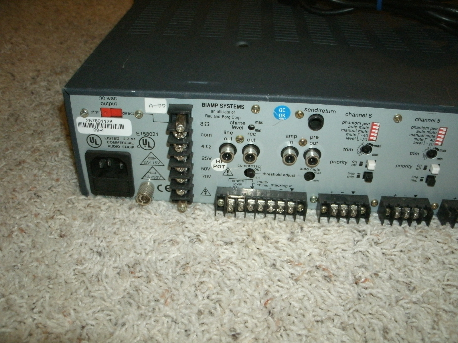 Precedence CMA30 Amplifier - Good Condition