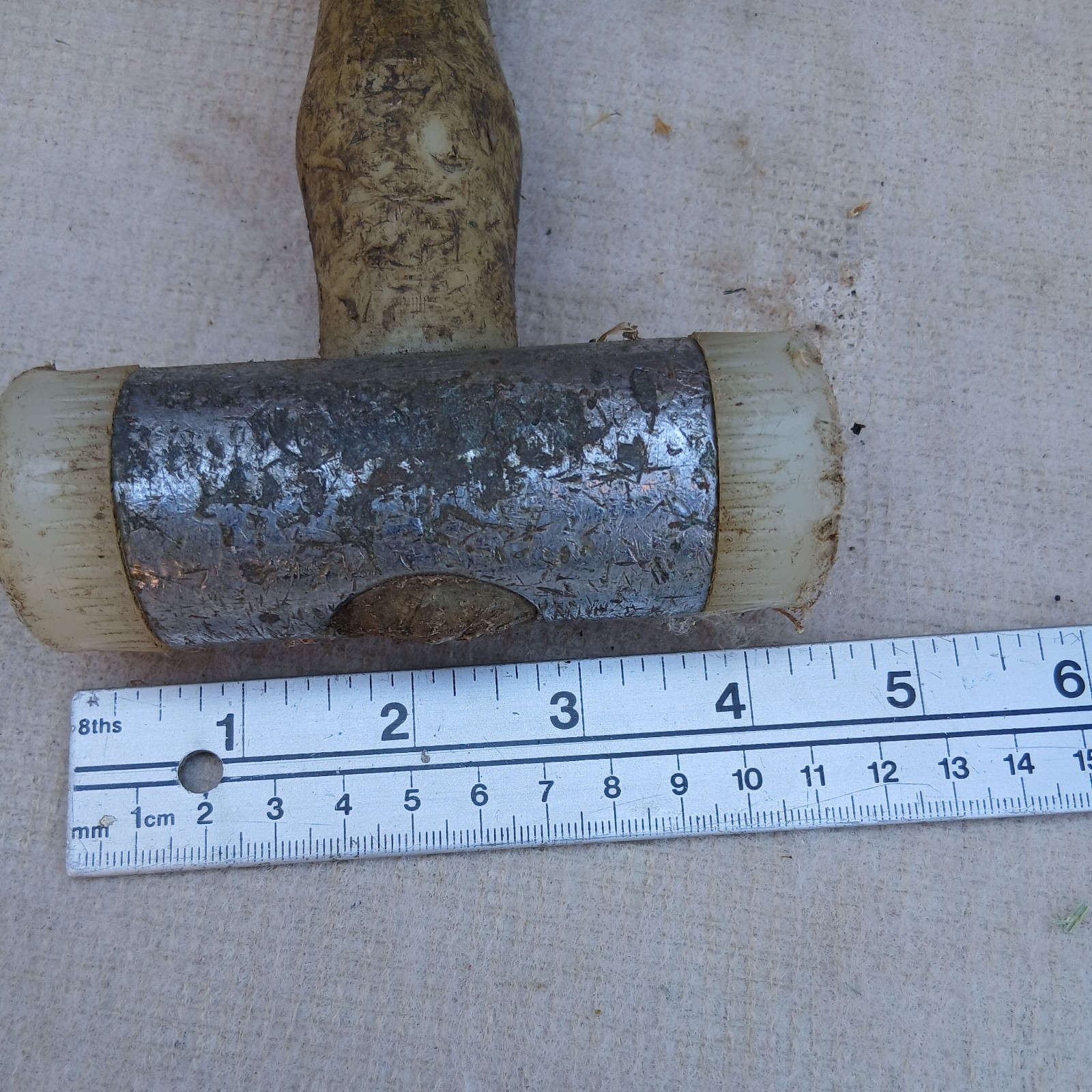 VINTAGE NYLON MALLET HAMMER.