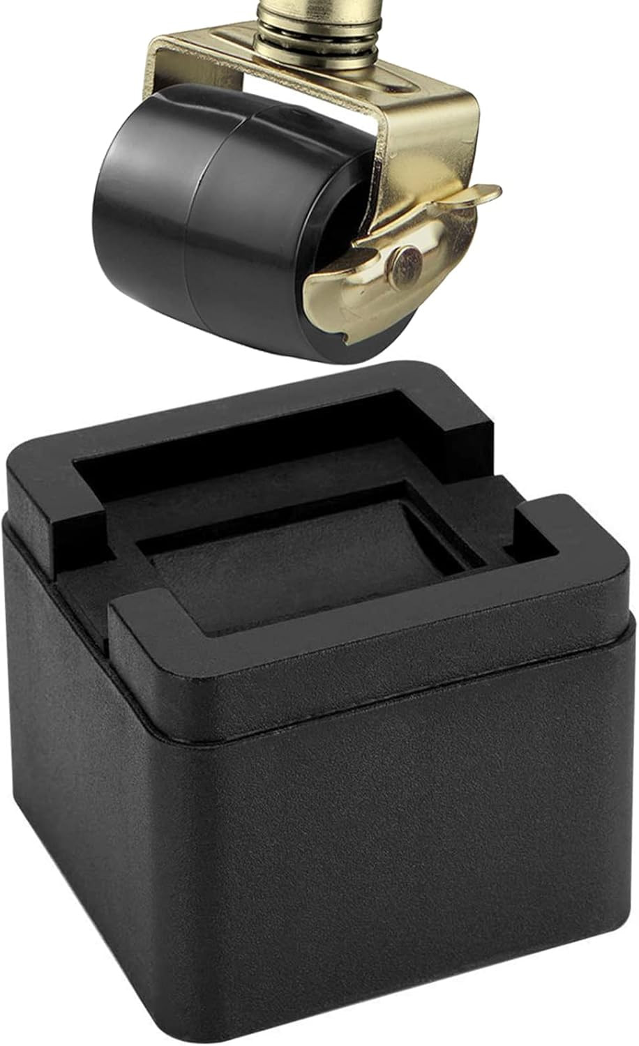 3 Inch Heavy Duty Bed Risers Adjustable Bed Lifts Fits to All Wheels