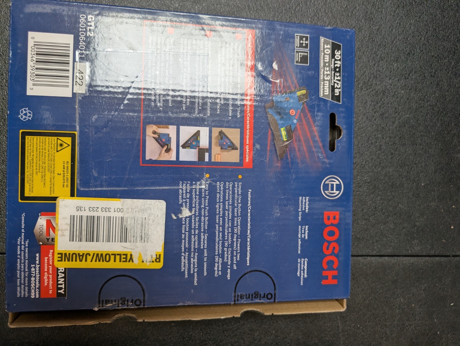 Bosch GTL2 Laser Square Level