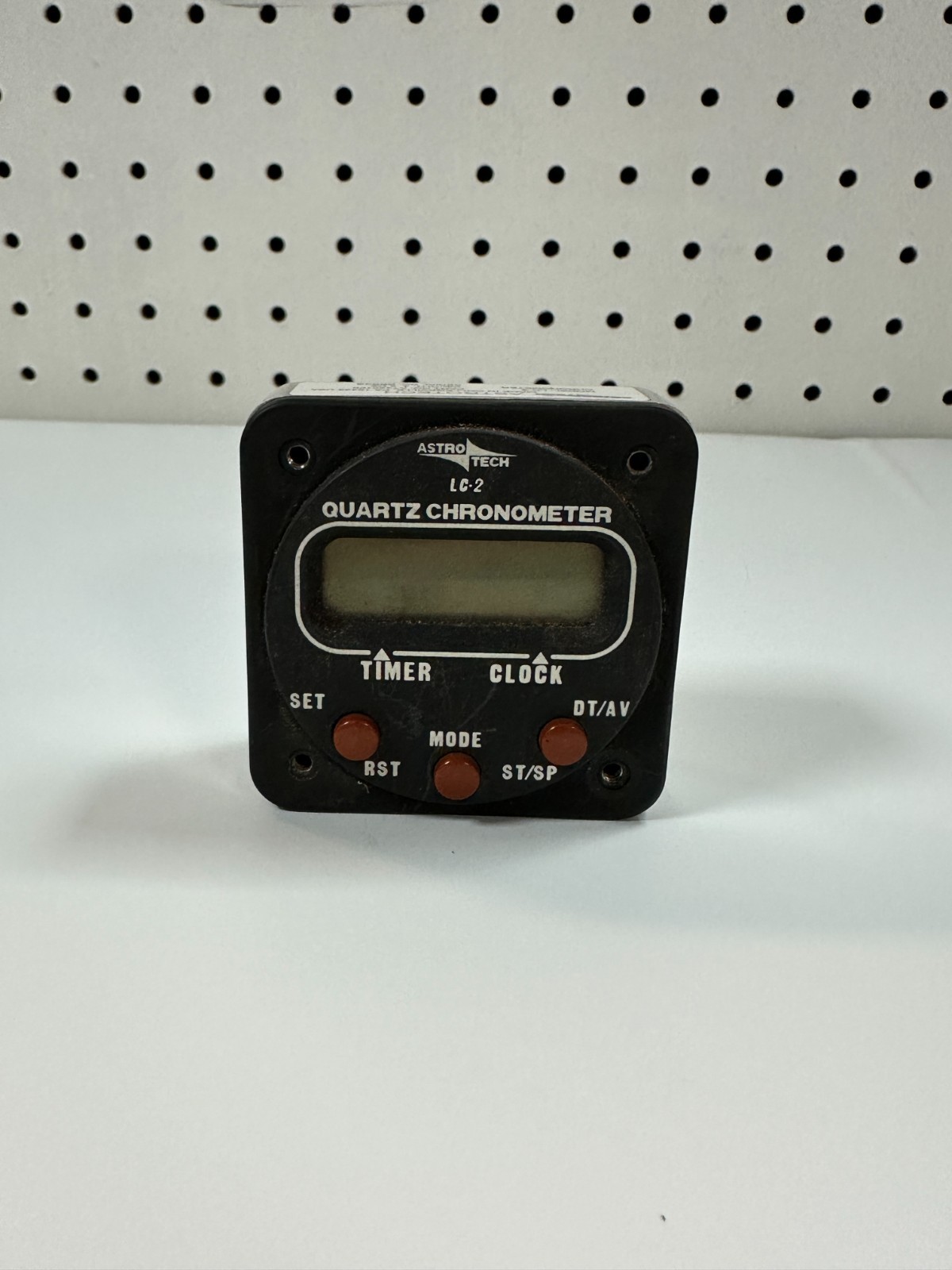 ASTROTECH AT420100 Model LC-2 Chronometer, removed from Sikorsky S-76