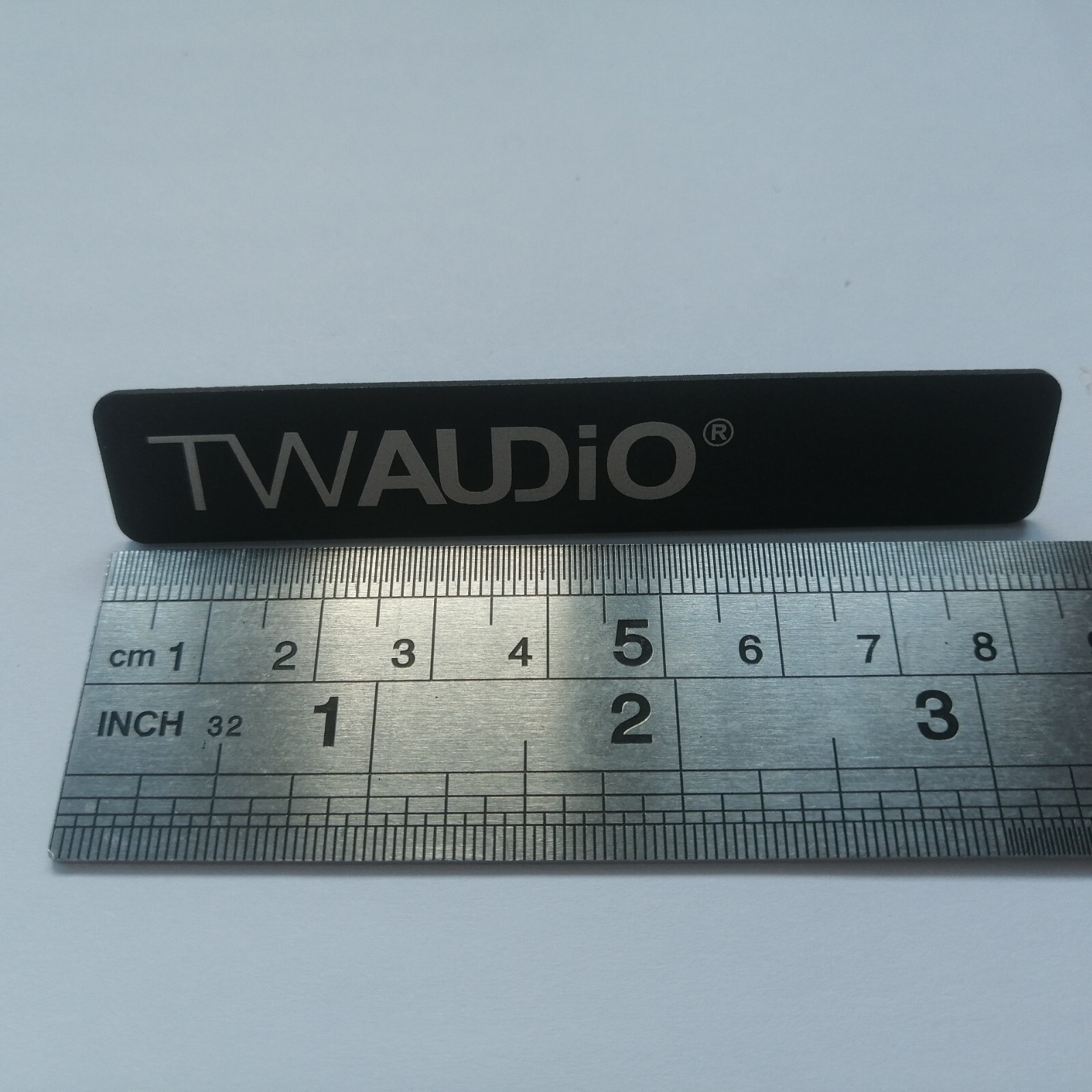 4pcs Replacement Tw audio  Badge Emblem Logo  Aluminum  85mm Aftermarket