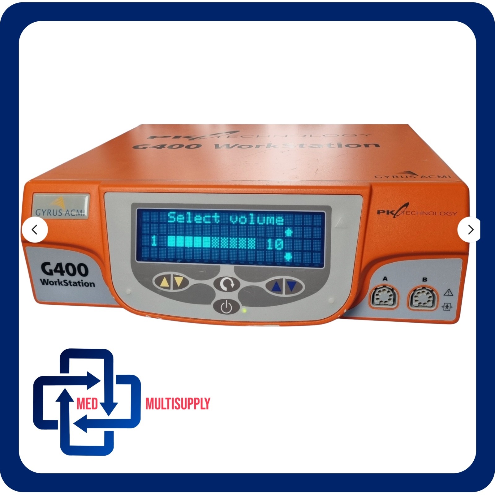 GYRUS ACMI G400 WORKSTATION GENERATOR WITH FOOTSWITCH