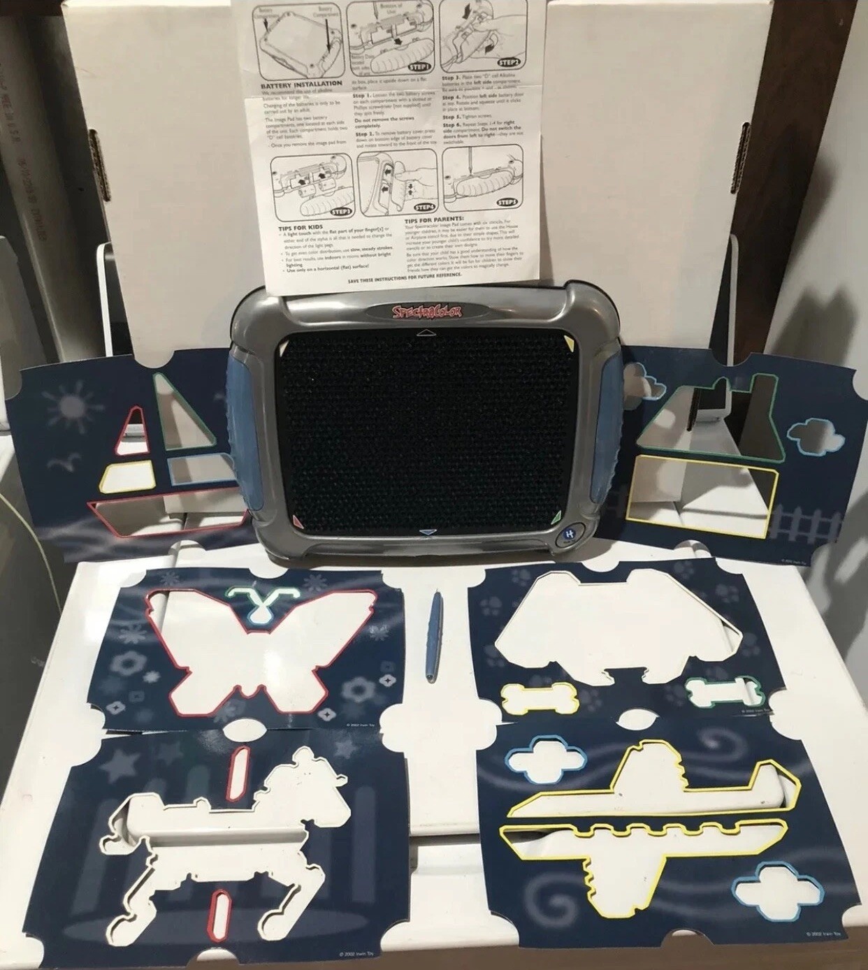 RARE SpectraColor Image Pad 1990’s Brand New “D” Batteries Included