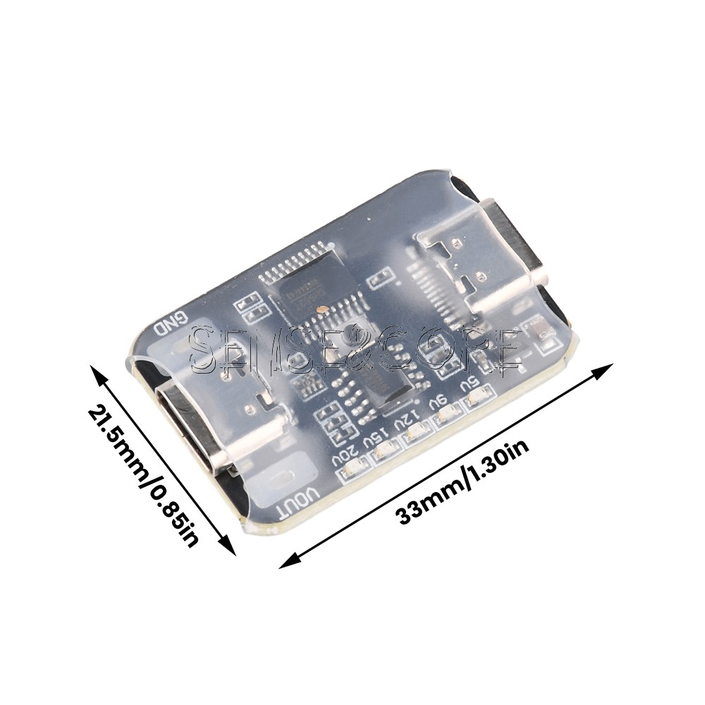 PD2.0/3.0 Fast Charging Decoy Module adjustable voltage Aging Test 5V~20V output