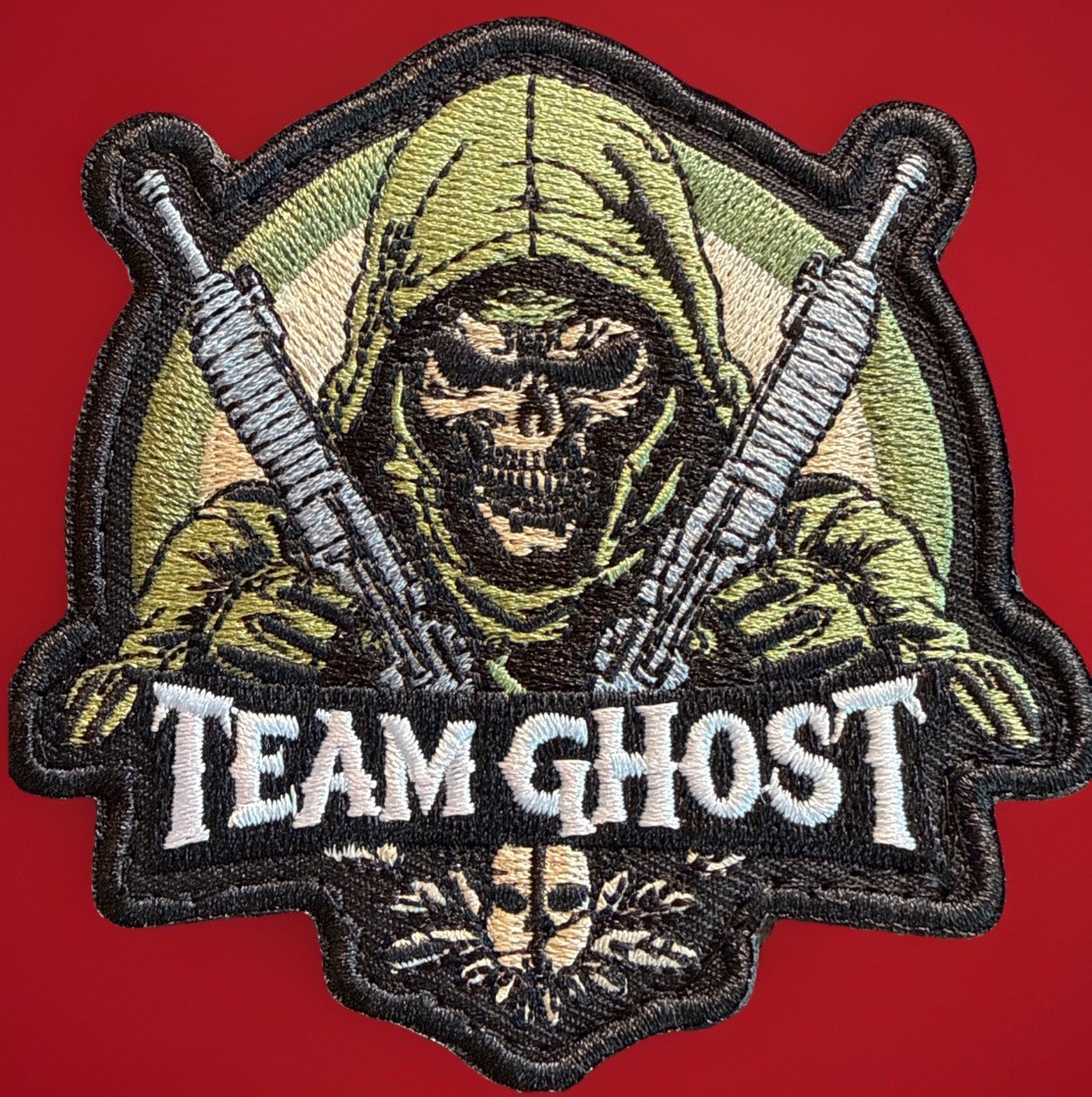 Call Team Ghost Tactical Morale Hook Loop backed patch of Wagner Tacticool Duty