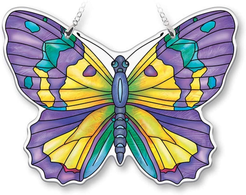 Amia Garden Jewels Water Cut Butterfly, Multicolor