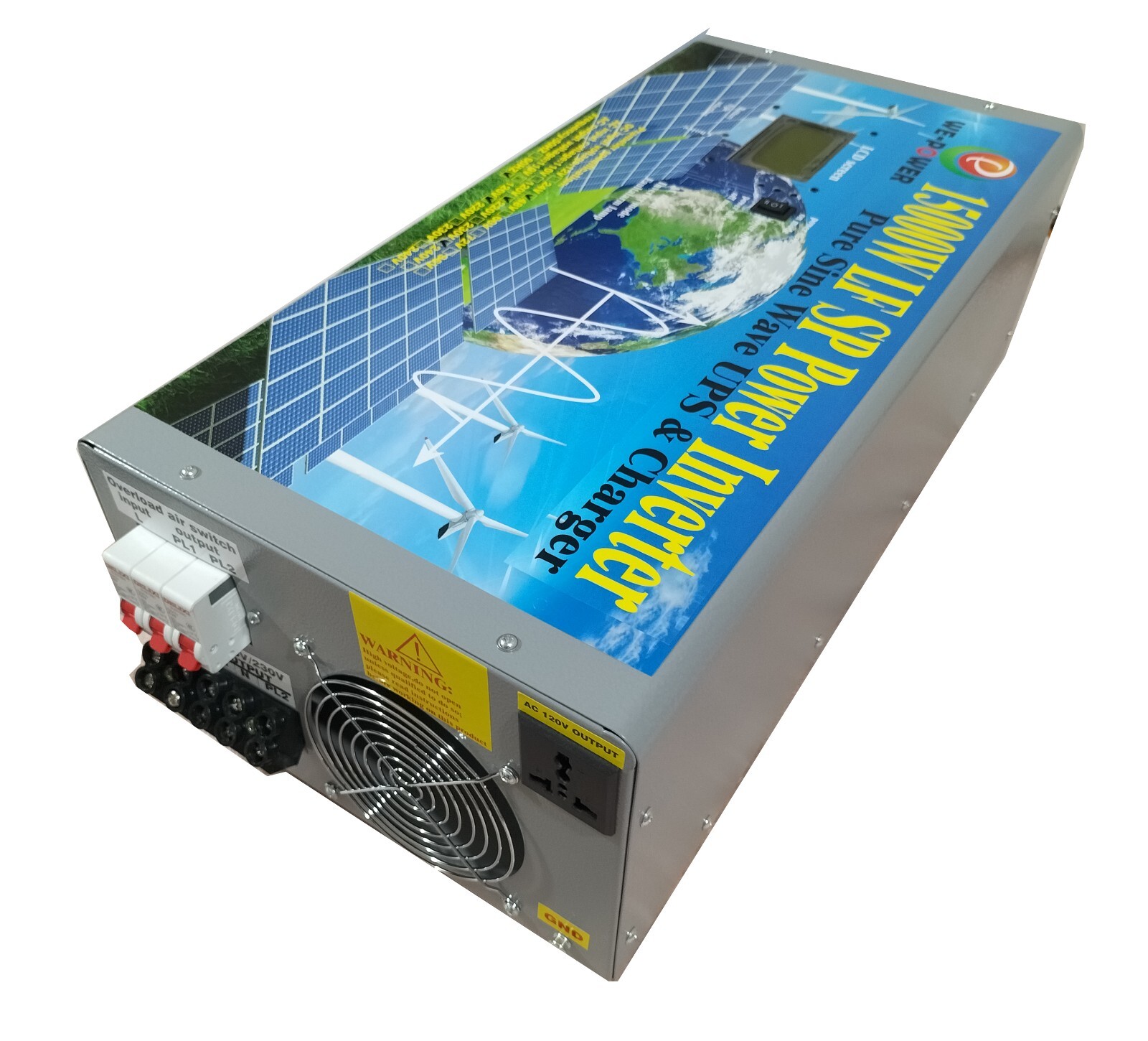 15000W LF SP Pure Sine Wave Solar Power Inverter 48VDC/110V,220VAC LCDUPSCharger