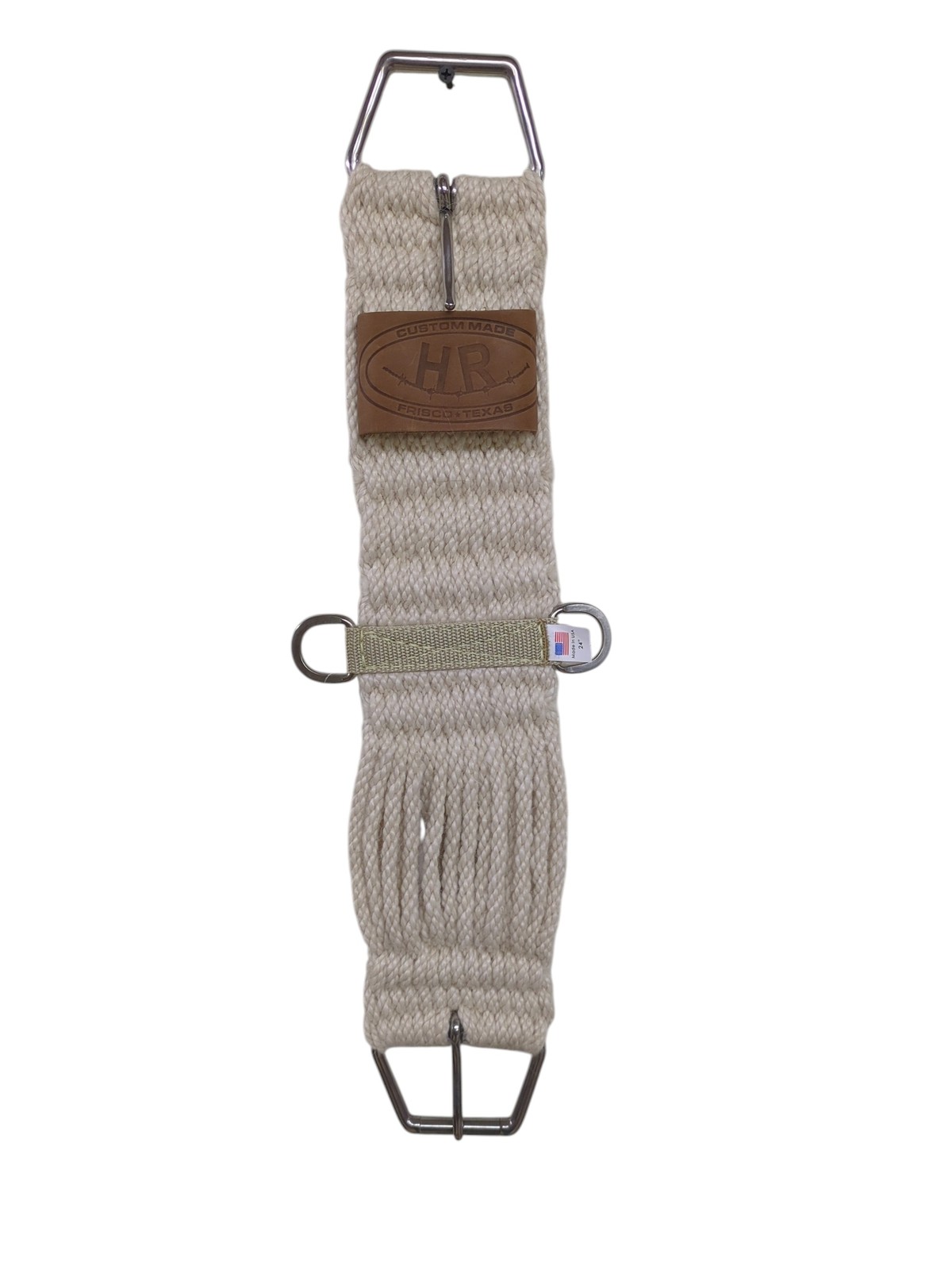 HR Saddlery 27 Strand Mohair Cutter Cinch 24" 692-24