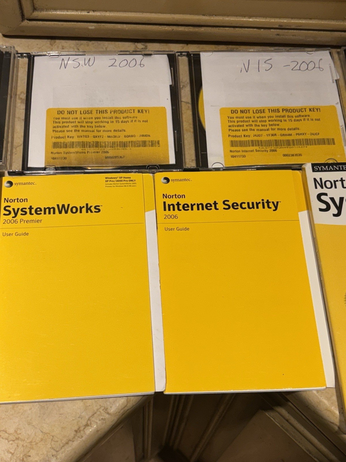 Norton Cd Soft Ware Virus Lot Rare