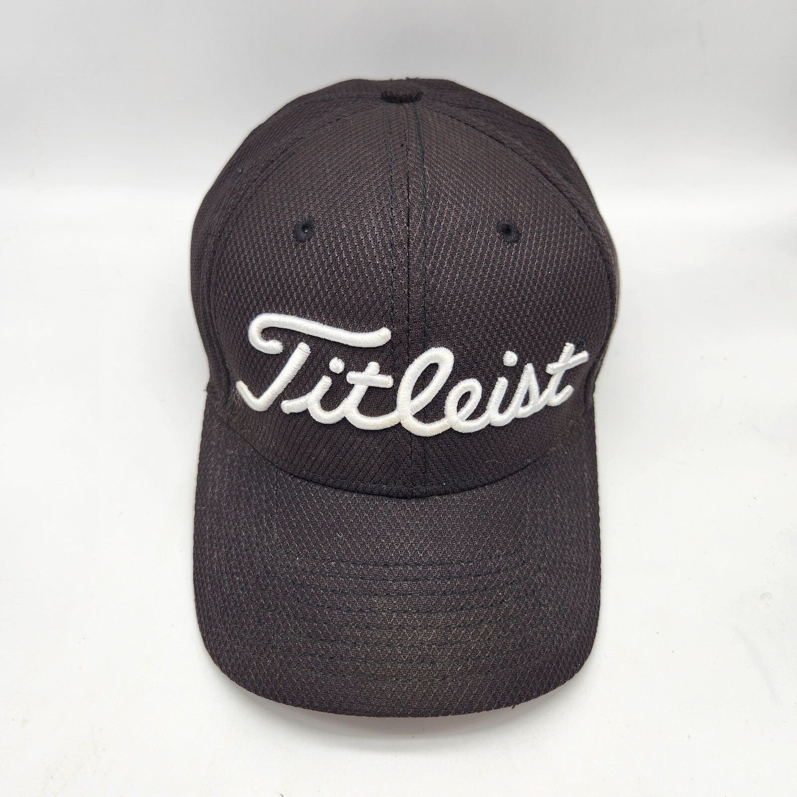 Titleist Golf Hat Cap Aflex Size Large/XL Black Polyester
