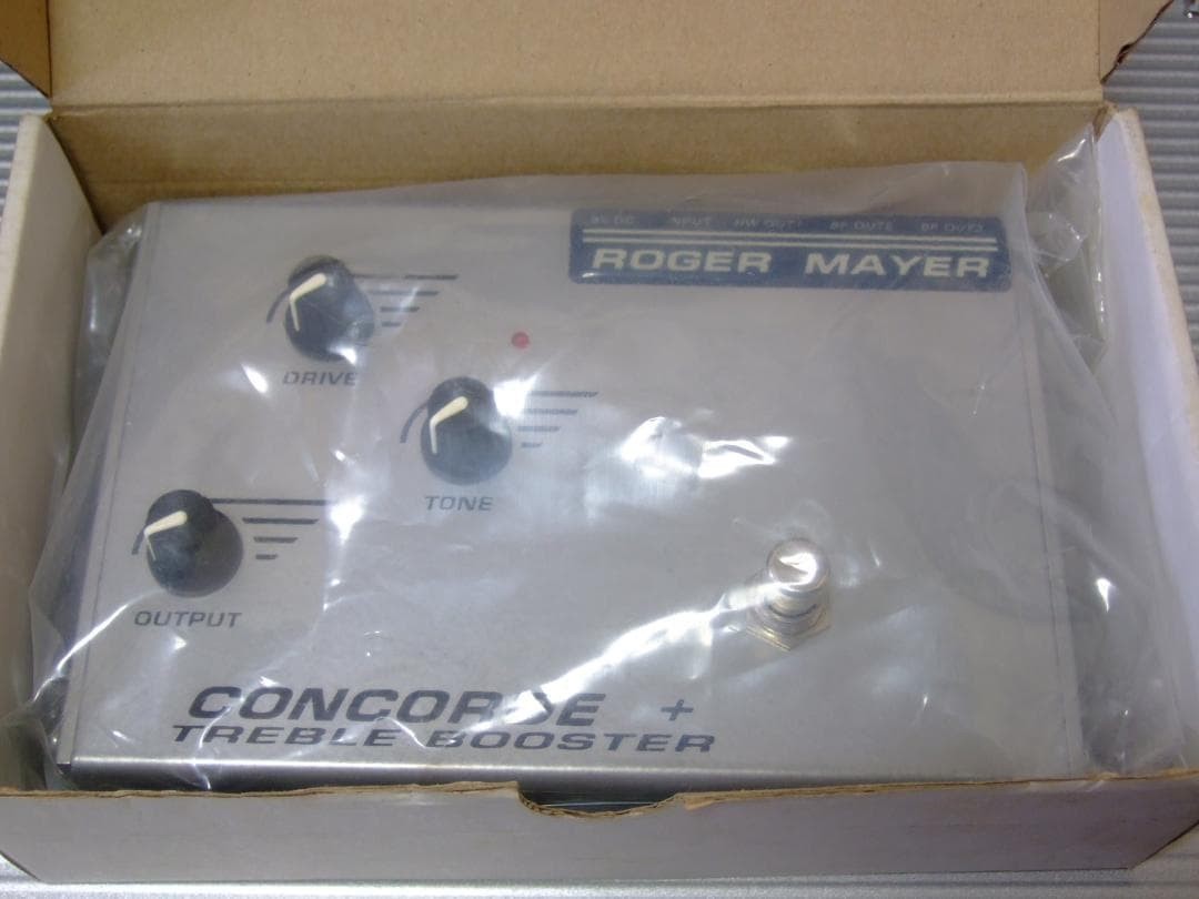 Roger Mayer CONCORDE+ Treble Booster Good condition