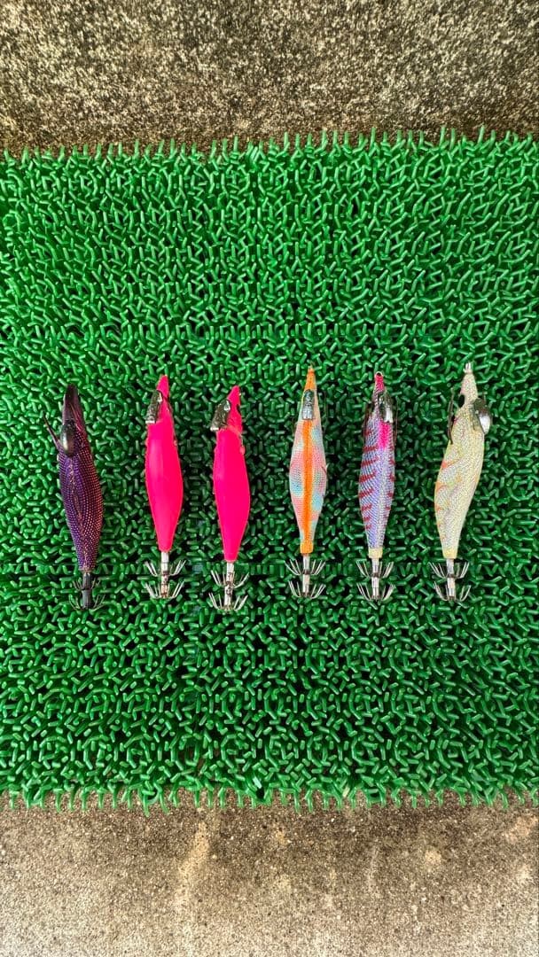 Daiwa Egi Squid Jig 2.5 Size Assorted Set of 6 japan